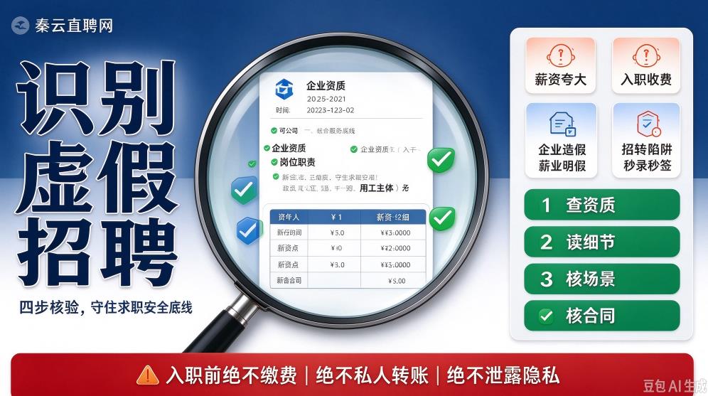 秦云直聘网：手
