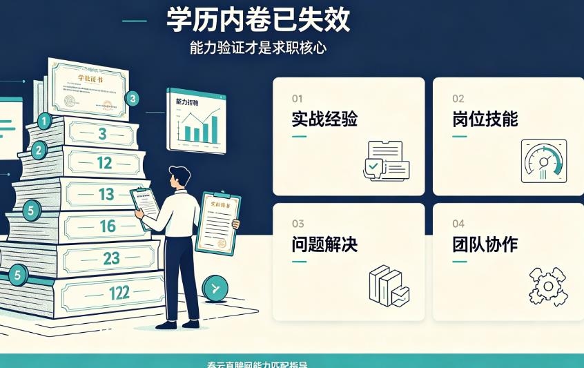 学历内卷失效困境：高分低能如何突破求职能力壁垒