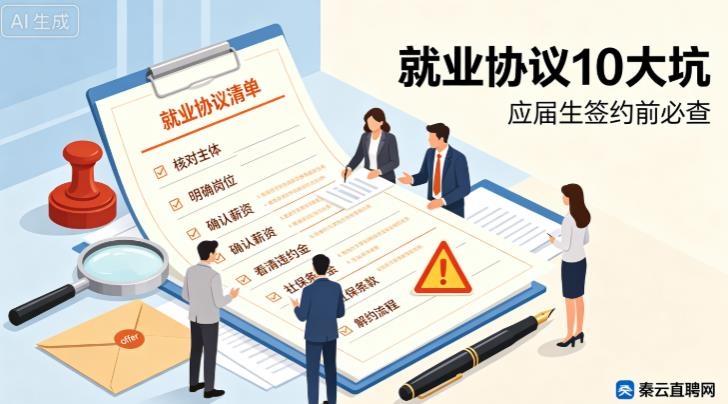 就业协议10大隐形陷阱，应届生千万别踩坑